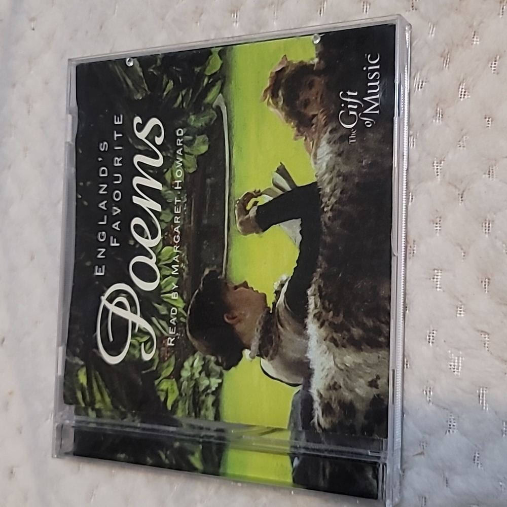CD album England's Favourite Poems, read by Margaret Howard. Anthology.